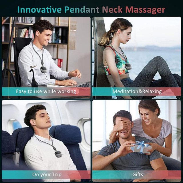 Mini Portable Smart Neck & Shoulder Massager with Heat - Image 6