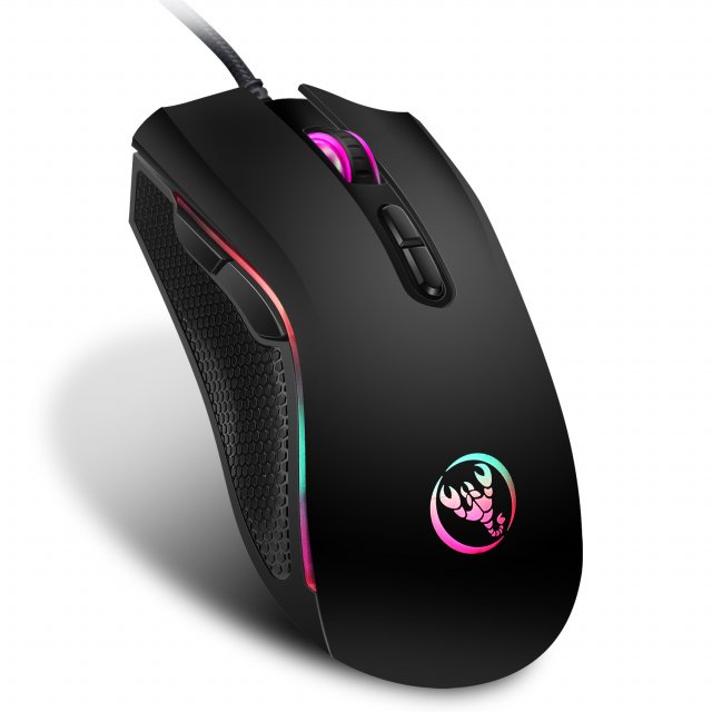 Ergonomic RGB Wired Gaming Mouse - 4-Level DPI Adjustment, 7 Buttons, 3200 DPI - Image 5