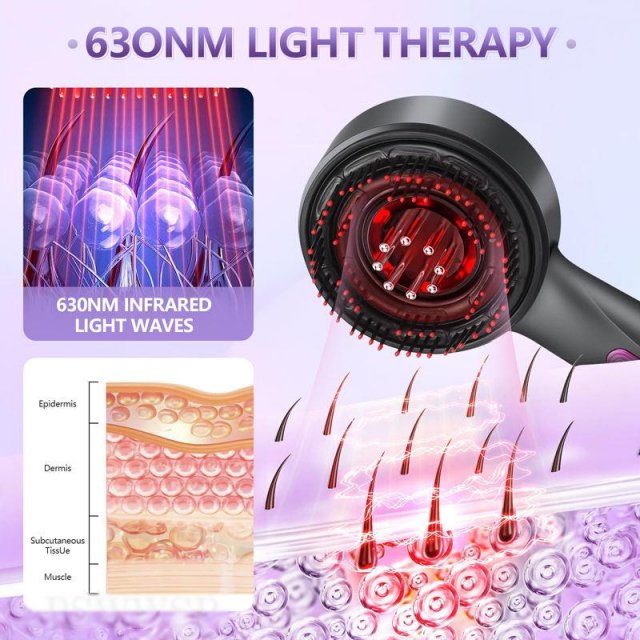 Red Light Scalp Massage Comb - Image 4