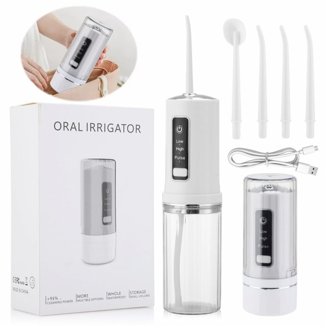 Portable Electric Oral Irrigator – Travel Water Flosser & Rechargeable Mouth Washer - Image 7