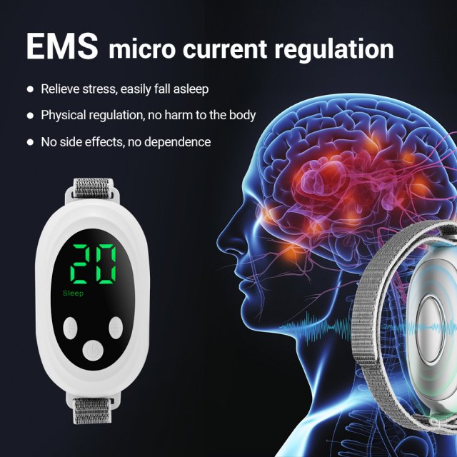 Intelligent Sleep Aid Device with Dual Modes and 20 Intensity Levels for Anxiety Relief - Image 3