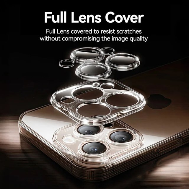 Transparent Anti-Yellow iPhone Case with Lens Protection - Image 6