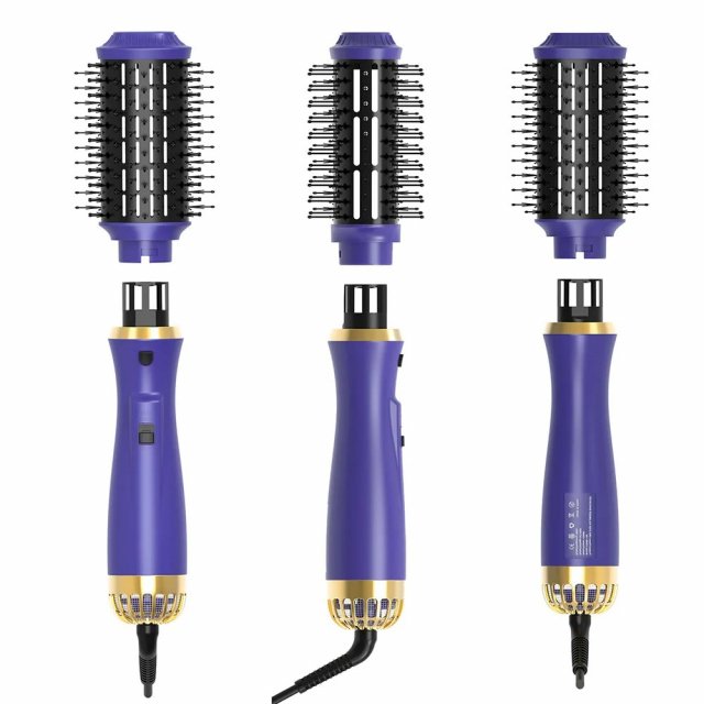 4-in-1 Hot Air Brush 1200W Hair Dryer Comb & Styler