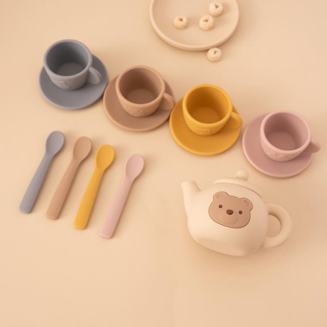 Delightful Silicone Tea Party Set