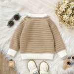 Baby Knit Sweater - Warm Long Sleeve Solid Pullover For Newborns &Amp; Infants 4 8399B07669C230715D49Ce47D3Ff3E6F.jpg