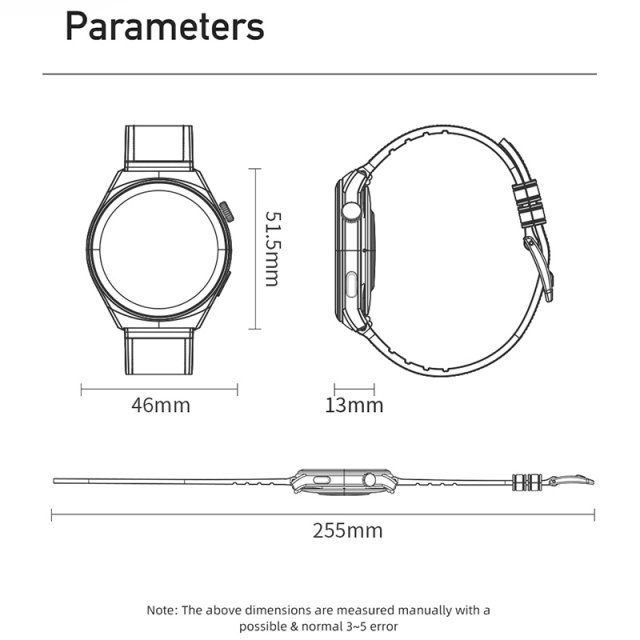 H27 Smartwatch with Bluetooth Calling, Fitness Tracking, Wireless Charging - Image 6