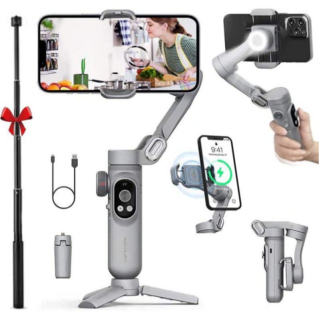 3-Axis Handheld Gimbal Stabilizer for Smartphones