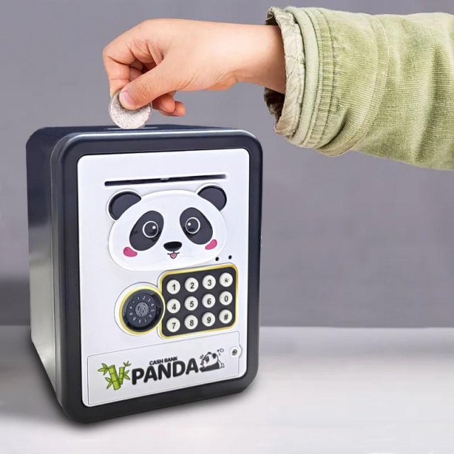 Cartoon Panda ATM Money Saving Box