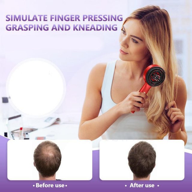 Red Light Scalp Massage Comb - Image 5