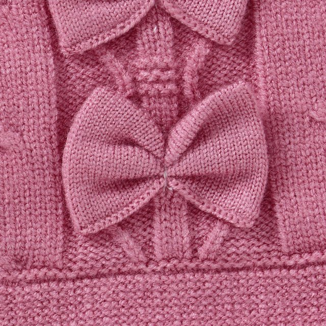 Autumn Knit Baby Bodysuit with Ruffles - Image 7