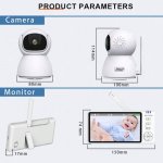 5.0&Quot; Video Baby Monitor With Pan-Tilt Cam, Two-Way Audio &Amp; Night Vision 6 969A6F9E8B07495E91Ee417B49507Dbc.jpg
