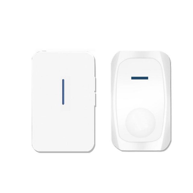 Wireless Battery-Free WiFi Doorbell with Voice Change & Kinetic Chime