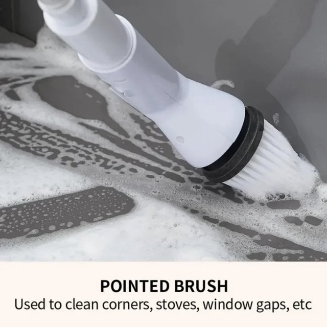 6-in-1 Cordless Electric Cleaning Brush - Image 6