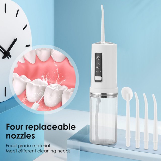 Portable Electric Oral Irrigator – Travel Water Flosser & Rechargeable Mouth Washer - Image 3