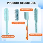 Self-Cleaning Retractable Hairbrush With Massage &Amp; Anti-Static Features 7 9Ba4Ae433F2C4Bd9Baff636Ed18Ffda7.Jpeg