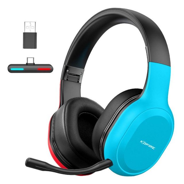 Wireless Gaming Headset with 2.4G Bluetooth