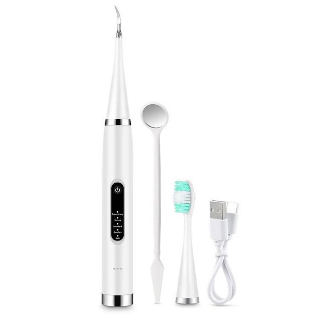 Electric Toothbrush & Tartar Remover - Sonic Teeth Cleaning & Whitening Scaler