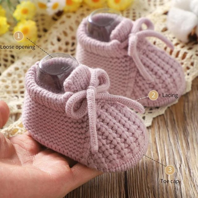 Soft Knitted Baby Shoes - Image 7