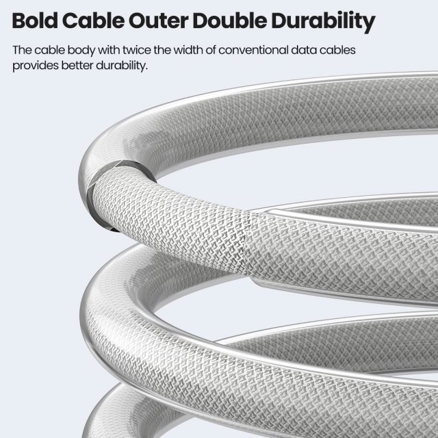 USB Type-C to USB-A 6A Fast Charging Cable with LED Display - Image 5