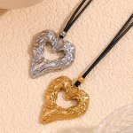 Hammer Pattern Hollow Heart Pendant Necklace 3 B6C3D36F27Eecf9F03A305004D81A63A.jpg