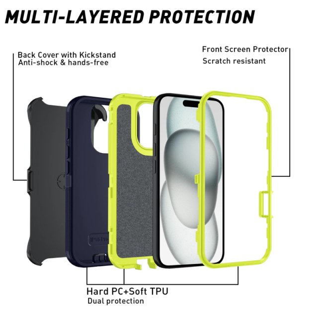 Shockproof Armor Case for iPhone - Image 4