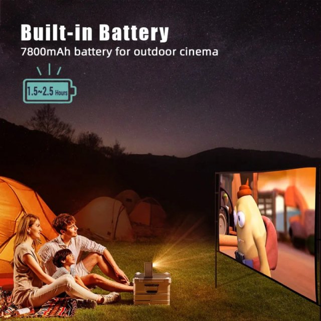 Portable Mini Projector 4K Cinema 1080P - Image 3