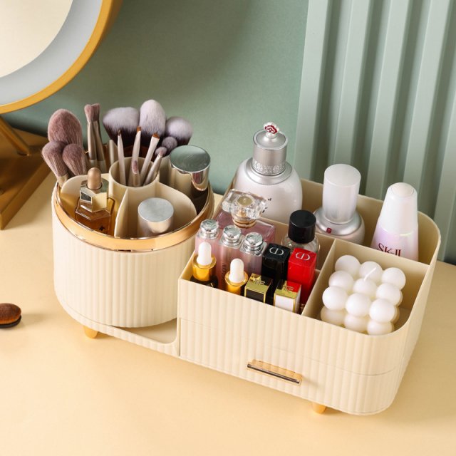 360° Rotating Makeup Organizer - Image 3