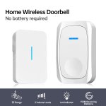 Wireless Battery-Free Wifi Doorbell With Voice Change &Amp; Kinetic Chime 2 Bcbb63993D82550151A3Ccc7Ac3Cb3A4.Jpg