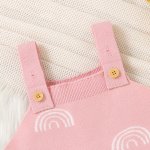 Pink Sleeveless Rainbow Sling Jumpsuit For Infants 5 C2D17C174F40C1Da20F1Aeb9Ca9820B9.Jpg