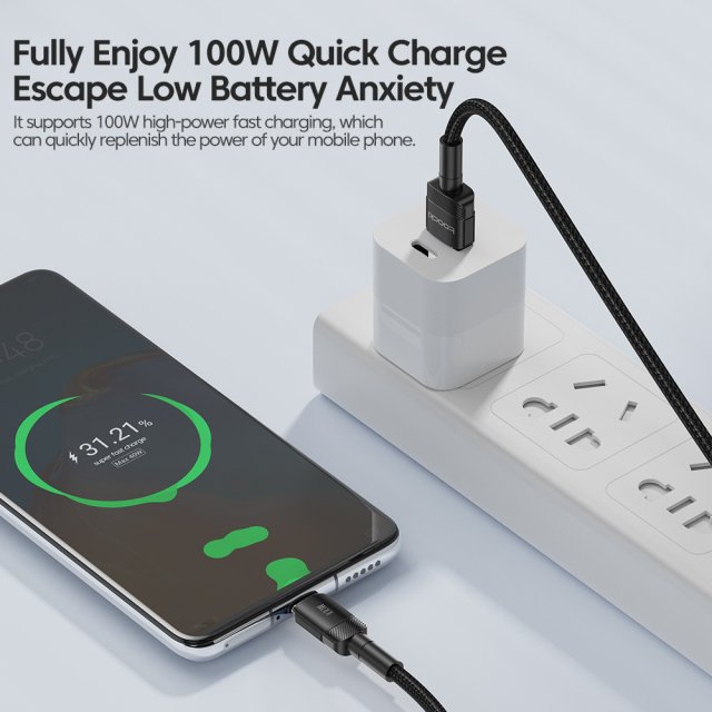 100W USB-C Super Fast Charging Cable - Image 4