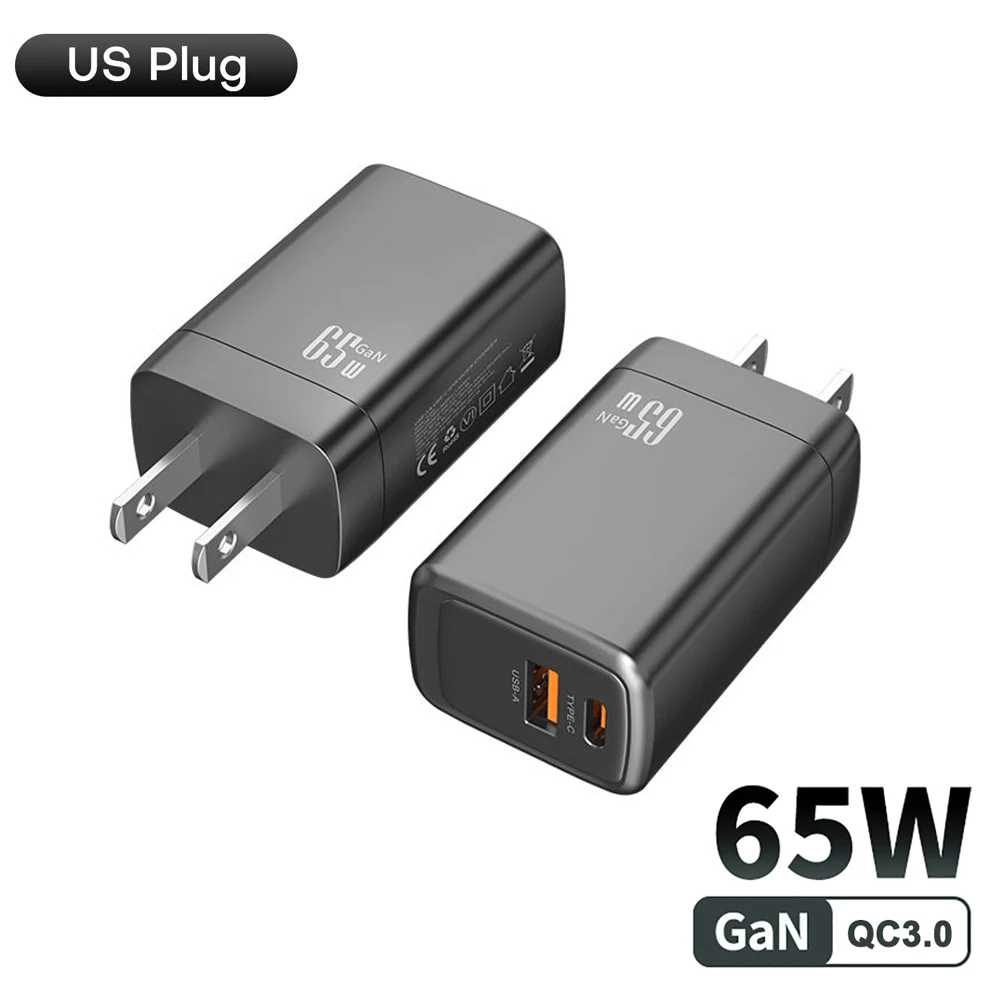 US Plug 65W Black