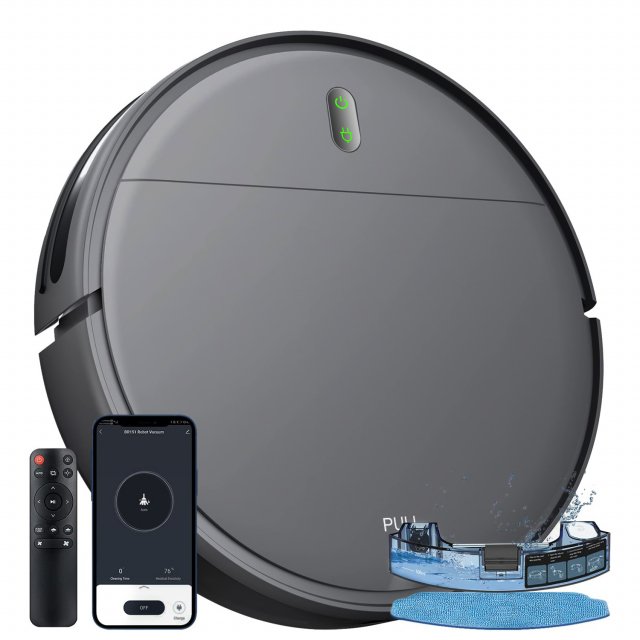 High-Powered 3-in-1 Robot Vacuum Cleaner with Wifi Control