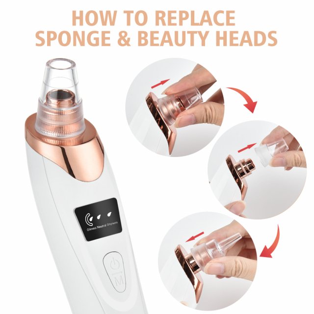 Electric Blackhead Remover Vacuum Cleaner with Deep Cleansing and Pore Extraction - Image 5