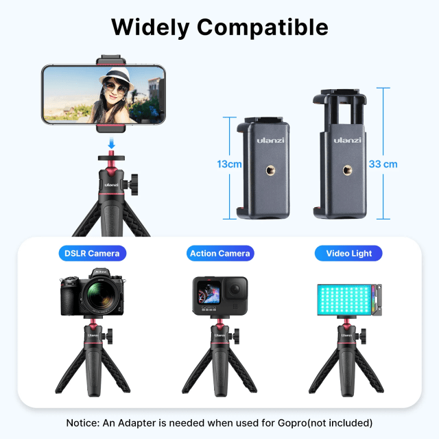 Compact Mini Tripod & Smartphone Stand - Image 4