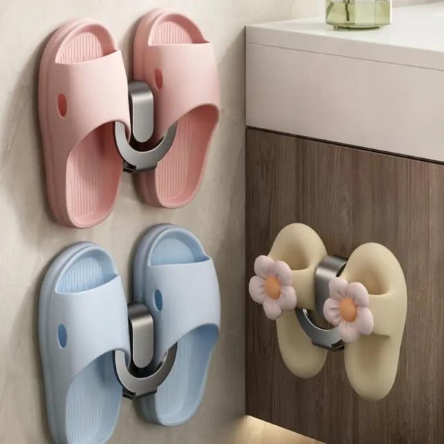 Stainless Steel Bathroom Slipper Rack