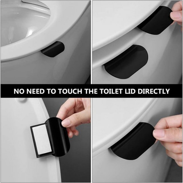 Hygienic Toilet Seat Lid Lifter Handle - Image 3