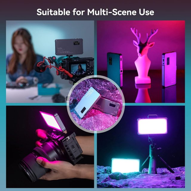 Portable RGB LED Camera Light - Image 6