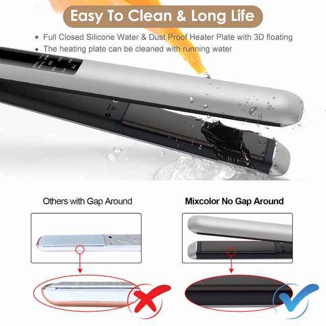 MCH Ceramic 4-in-1 Hair Straightener - Image 4