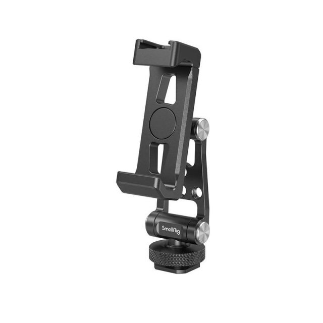 Metal Phone Holder with Cold Shoe for Quick Switching and Mounting for DJI RS 4