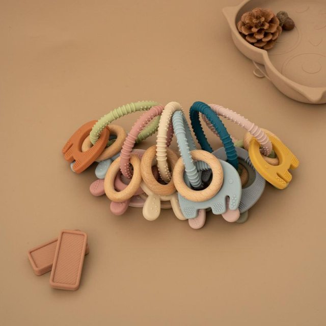 Safe and Soothing Teething Rattle