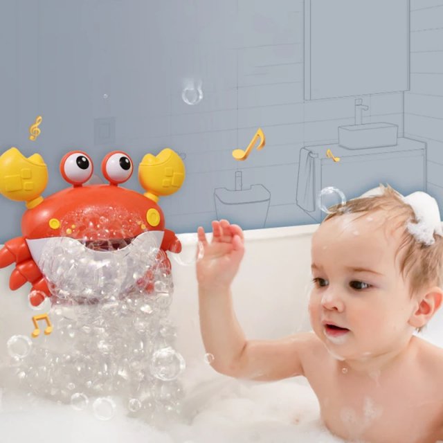 Automatic Bubble Crab Bath Toy with Music - Image 5