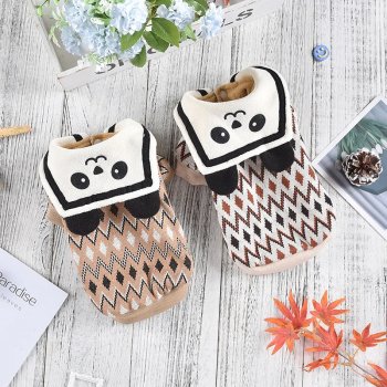 Cozy Striped Knitted Dog Sweater