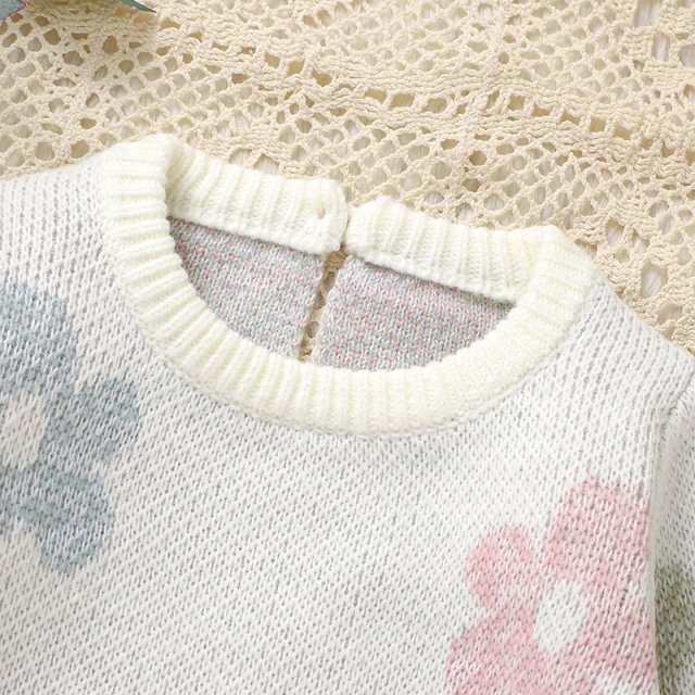 Adorable Knitted Baby Romper - Image 4