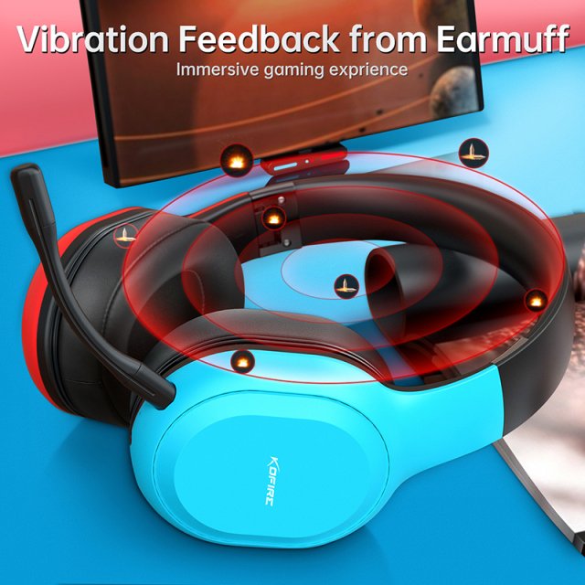 Wireless Gaming Headset with 2.4G Bluetooth - Image 5