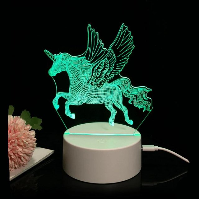 Creative 3D Atmosphere Light Touch-Control Night Lamp - Image 4