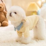 Simple Color-Block Winter Dog Shirt - Warm Polyester Bottom Shirt For Small Dogs 4 Ef13714E09B46778207F0684Fc0Eb48C.jpg