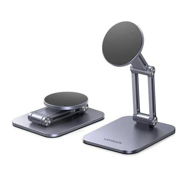 Magnetic 360° Rotating Phone Stand - Universal Aluminum Mobile Holder