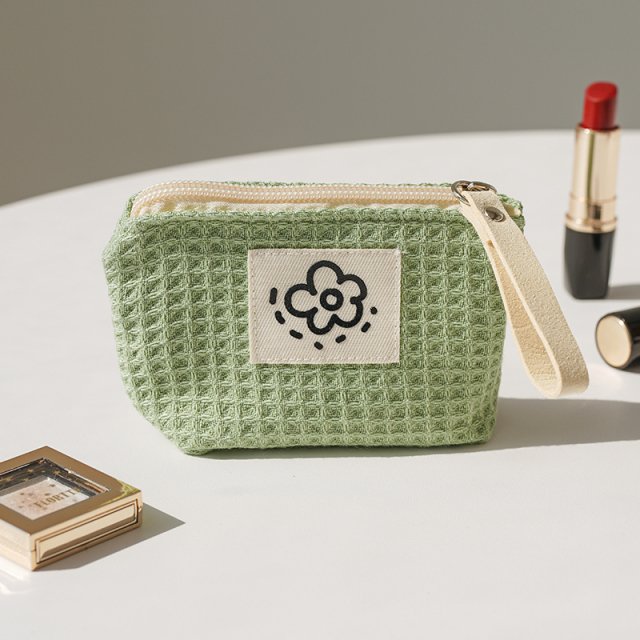 Matcha Green Mini Makeup Bag - Image 7