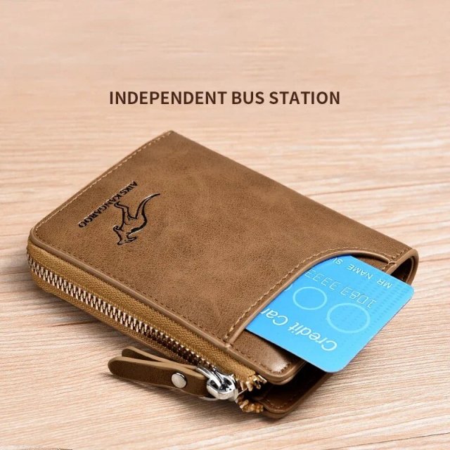 Men’s Leather Wallet with RFID Protection - Image 5