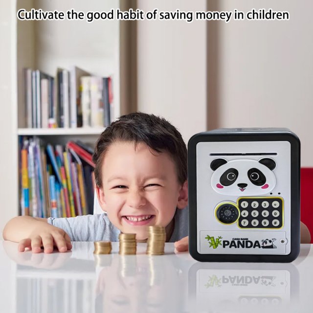 Cartoon Panda ATM Money Saving Box - Image 3